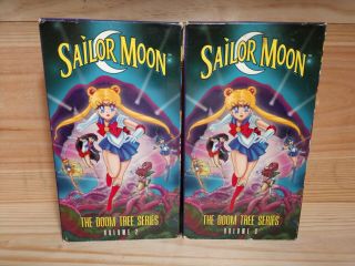 Sailor Moon The Doom Tree Series Vol.  2 & 3 Vhs Vintage Dic Vintage 1995