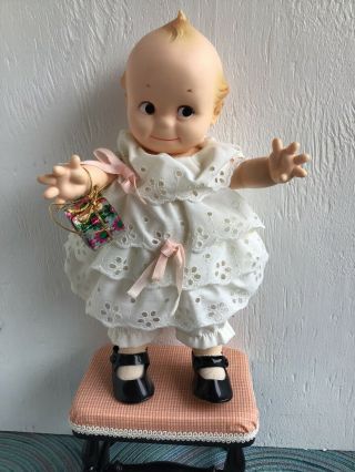 Vintage Jesco Cameo Kewpie Doll,  10 “ Tall