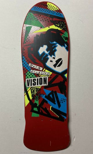 Vision Mark Gonzales Skateboard Nos 1986 Krooked Real Deal
