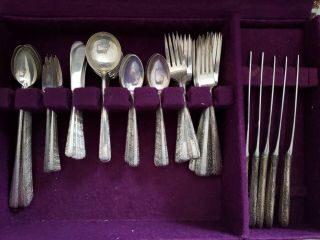 136 - Piece Sterling Silver Flatware - 1934 - Candlelight By Towle - No Monogram