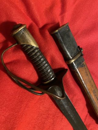 Rare Antique Confederate Kgk Sword Civil War Sabre South Carolina