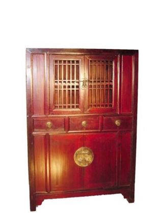 Antique Chinese Kitchen Cabinet (9866),  Circa 1800 - 1849