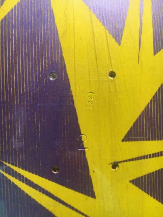 Vintage 1986 Powell Peralta Tony Hawk Skateboard Deck NOS Factory 2nd 3