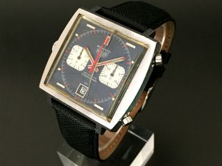 Vintage Heuer Monaco Chronograph - 1133b - Cal.  11 - Steve Macqueen