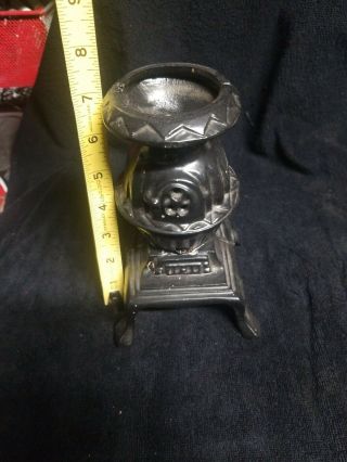 Vintage Cast Iron Mini Stove