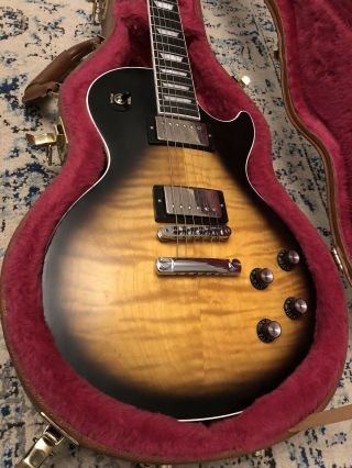 Gibson Les Paul Classic Player Plus 2018 Satin Vintage Sunburst Deluxe