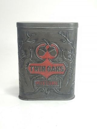 Vintage Twin Oaks Tobacco Tin