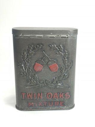 Vintage Twin Oaks Tobacco Tin 2