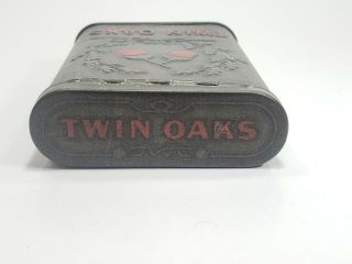 Vintage Twin Oaks Tobacco Tin 3