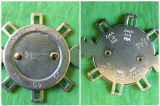 (1) Vintage Kd Kstar Precision Spark Plug Gap Tool.  035 To.  080