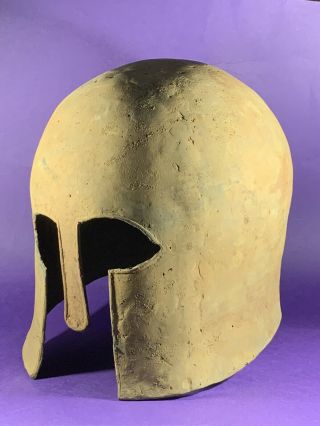Ancient Greek Bronze Military Battle Helmet - Museum Quality - Circa: 600 - 300bce