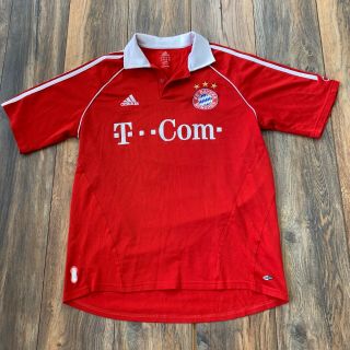 Rare Vintage Adidas Bayern Munich Home Jersey 5 Men 