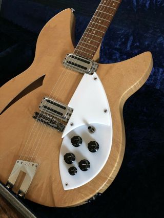 1965 Rickenbacker 330 6 - String Mapleglo Electric Guitar Vintage Made in USA 2