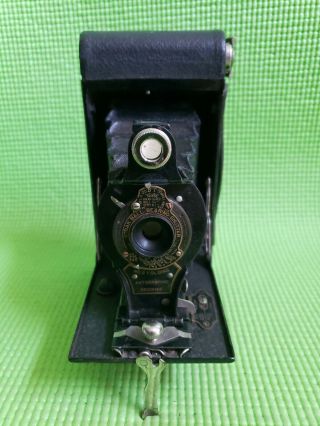 Vintage No.  2 Cartridge Folding Camera.  Kodak Co.  Use Film 120
