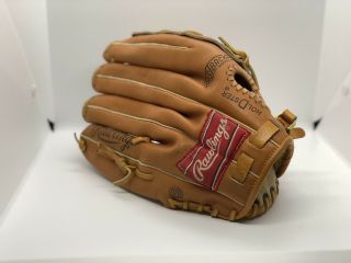 Rawlings Rsg1 Size Glove 13.  5 " Leather Baseball Vintage