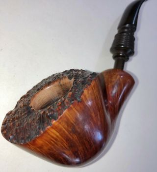 Stanwell De Luxe Registered Patent Straight Grain Freehand Pipe