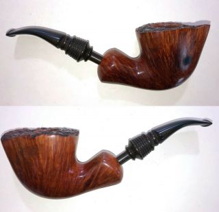 STANWELL DE LUXE REGISTERED PATENT STRAIGHT GRAIN FREEHAND PIPE 2