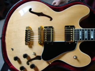 Vintage Gibson ES - 347 (1981) Semi - Hollow Body Electric w/ Case - 3