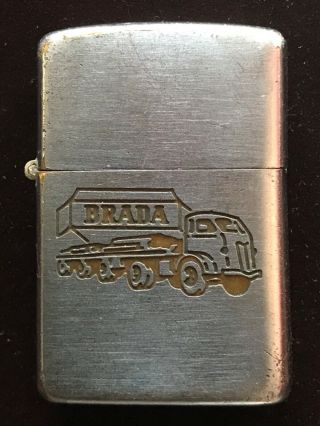 Vintage 40’s Zippo Brada Trucking Nr