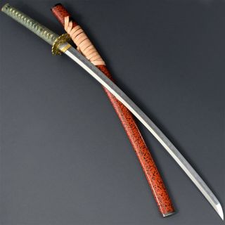 Antique Nihonto Japanese Long Sword Katana Sukesada 祐定 Signed W/koshirae Nr