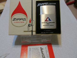 Capitol Tool Zippo Lighter In The Box