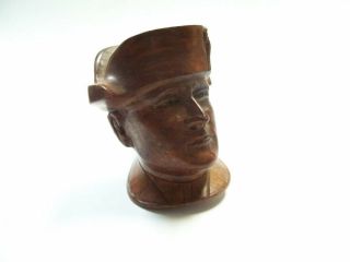 Napoleon Wood Carved Algerian Briar Smoking Pipe.  Made in France. 2