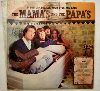 Vintage Record Mamas & The Papas If You Can Believe Your Eyes & Ears Lp 33 12 "