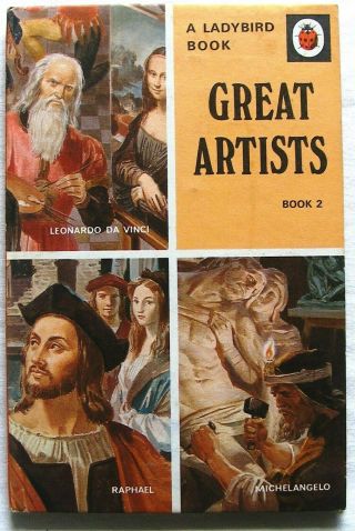 Vintage Ladybird Book - Great Artists Book 2 - 701 - 2’6 First Edition Very Good