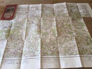 Vintage Ordnance Survey Map - Tunbridge Wells 1920