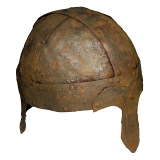 892 Grams Hellenic Design Roman Iron Military Helmet Circa 100 - 400 Ad