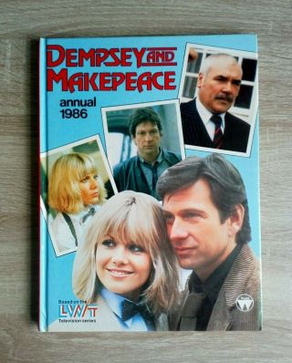 Dempsey And Makepeace Annual 1986 Vintage Television Series Hardback Book