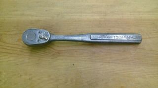 Vintage Craftsman =v= Series 1/2 " - Drive Ratchet Wrench With Oil Port