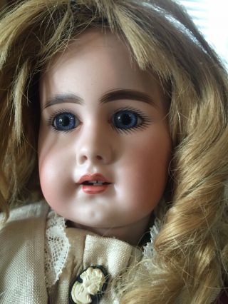 Rare Antique 939 German Bisque Head Simon & Halbig Doll 17 " Circa 1889