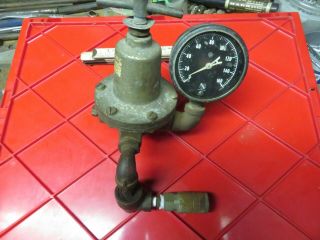 Vintage Steampunk Air Compressor Norgren Regulator Type 2a3 Sundstrand 0 - 160 Psi