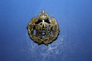 Vintage Royal Canadian Air Force Uniform Badge Insignia W/ " Hairpin " Clasp