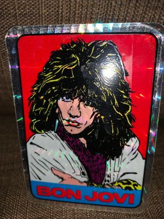 Vintage Bon Jovi Sticker