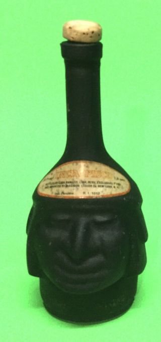 Vintage,  Miniature Liquor Bottle,  Inca Pisco Lima Peru,  Vgc