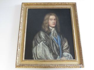Antique Old Master Painting Portrait Estate Gentleman Model 18th To 19th Cen