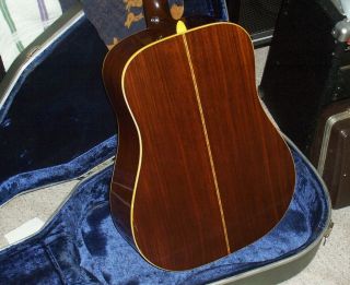 Vintage 1971 Martin D - 28 Rosewood Acoustic Guitar Vgc D 28