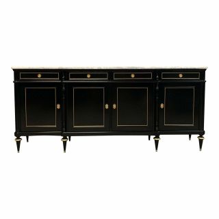 1910s French Antique Louis Xvi Sideboard Or Buffet.