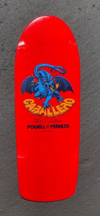 Vintage 1981 Powell Peralta Rare Nos Steve Cab Caballero Skateboard