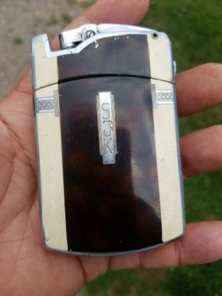 Vintage Ronson De - Light Cigarette Lighter/cigarette Case