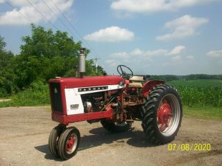 Farmall 504 Gas Antique Tractor 3 Point Pto International Deere Allis
