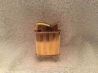 Vintage Evans Cigarette Lighter Brass Art Deco