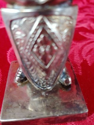 Vintage Knight in Armor With Sword Occupied Japan Table Lighter 3