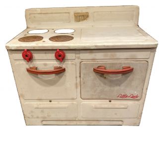 Vtg Little Lady Electric Toy Stove Oven By Empire No.  226 1950 