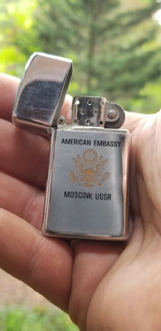 Zippo American Embassy Moscow