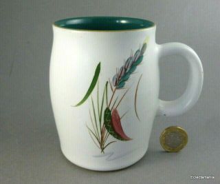Large Vintage Denby Greenwheat Mug