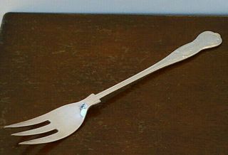 Vintage “sheffield Plated Silver” Large Serving Fork.