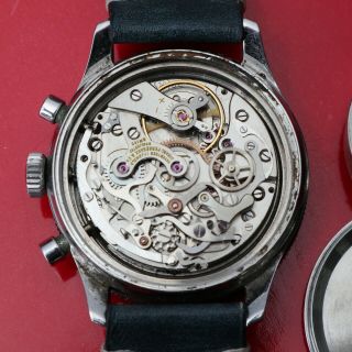 Vintage Girard - Perregaux Chronograph Wristwatch Valjoux 72 Flyback RARE 2